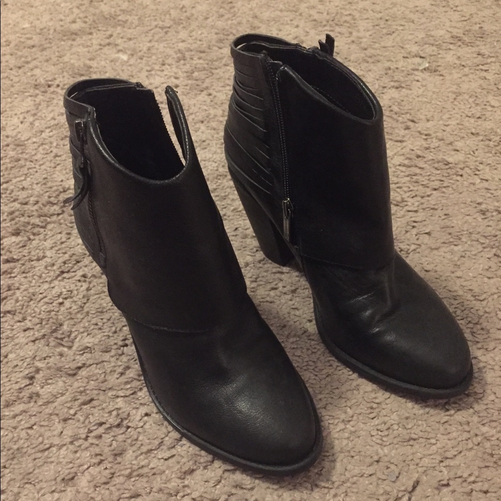 Jessica Simpson Black Ankle Boots